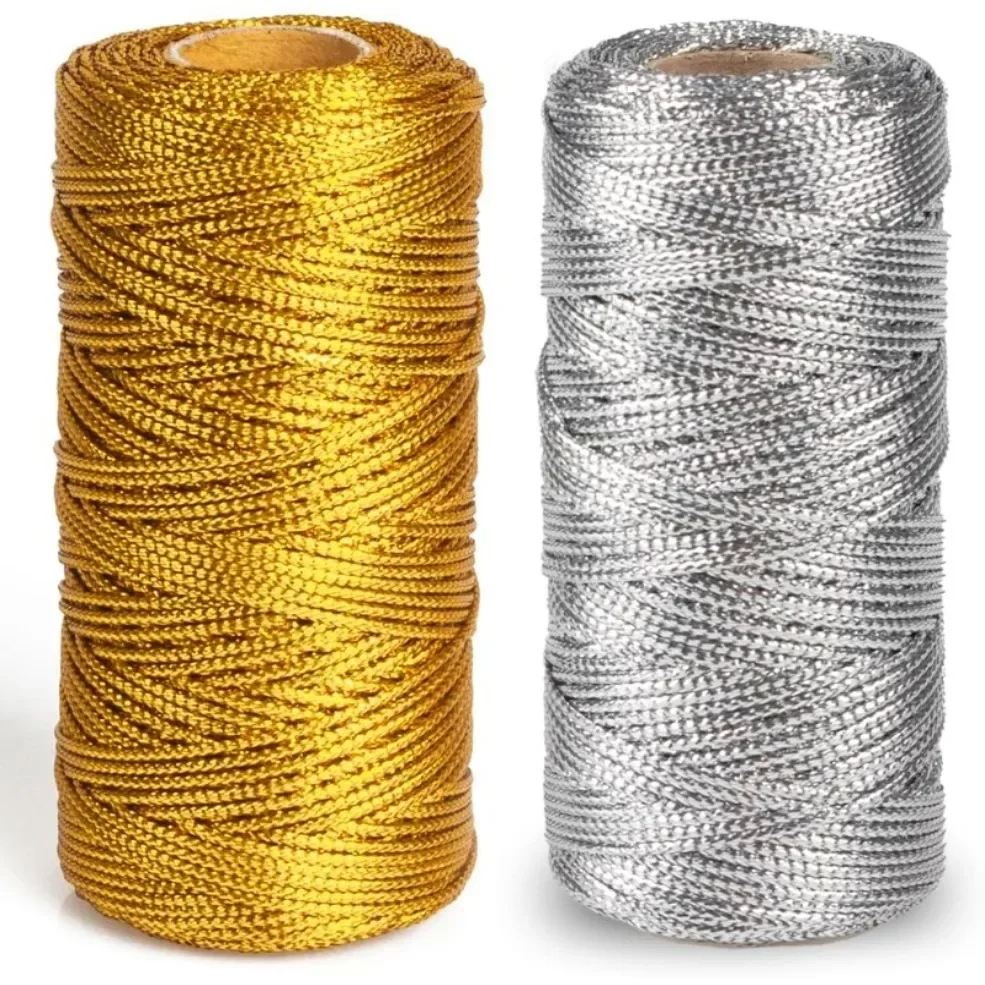 Jewelry Making Gold Wire - 100M 1.5mm Macrame Cord Rope String