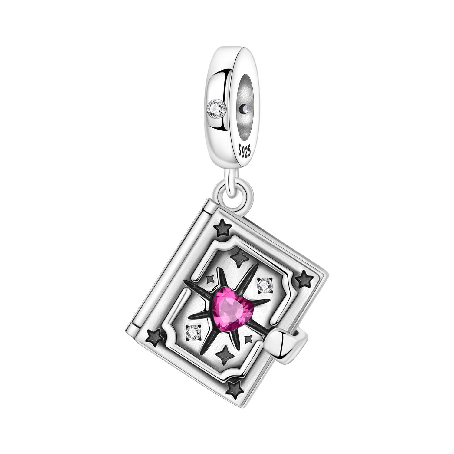 Jewelry Making Journal - Orstarry 925 Sterling Silver Switchable Book