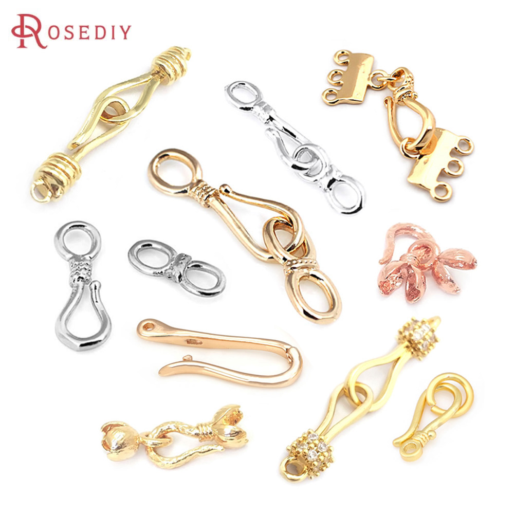 Jewelry Making Silver - 18K Gold Color Silver Color Brass