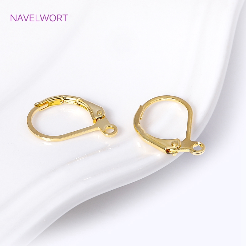 Jewelry Making Supplies - Fashion French Earring Lever-Back Earwires 18K