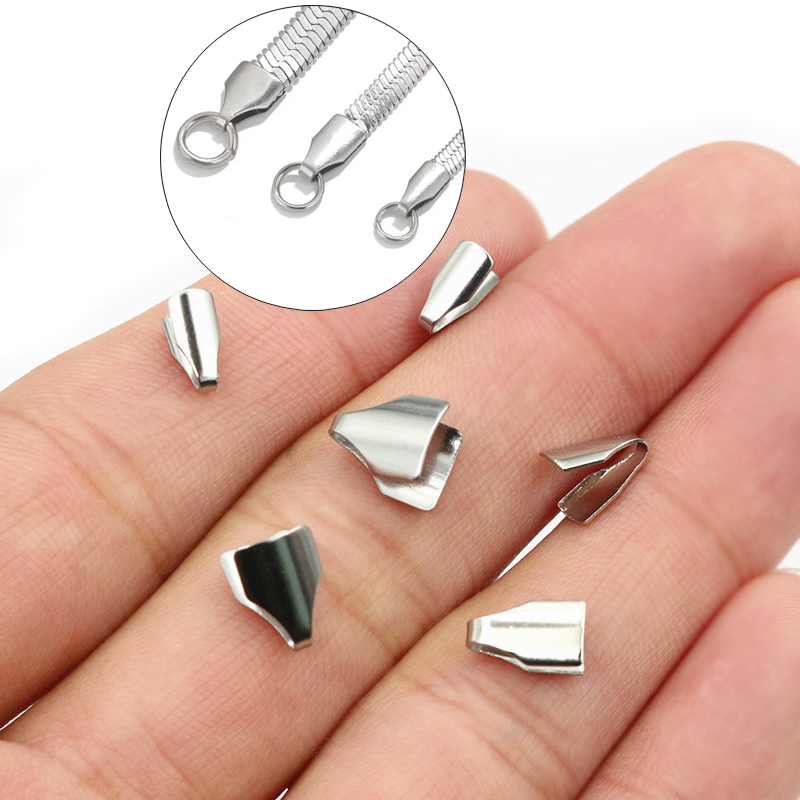 100pcs Stainless Steel 2-7mm F - Jewelry Making Designs ulasan dan harga
