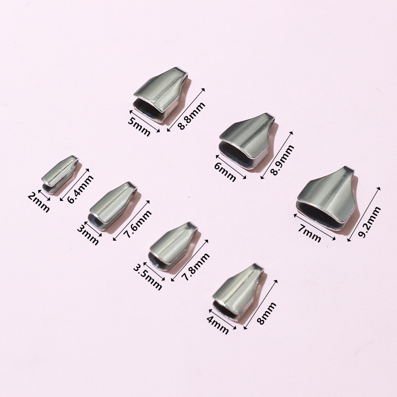 100pcs Stainless Steel 2-7mm F - Jewelry Making Designs ulasan dan harga