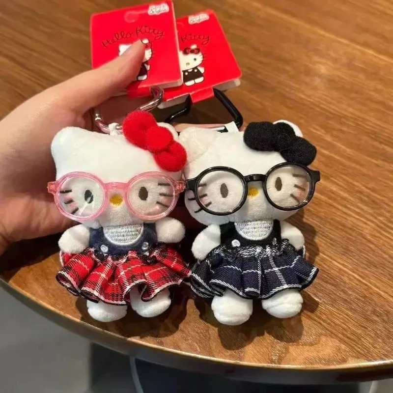 Cute Hello Kitty with Glasses  - Jewelry Making Glasses ulasan dan harga