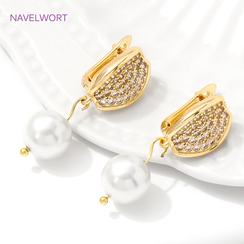 18K Gold Plated Brass Earwires - Jewelry Making Soldering Kit ulasan dan harga