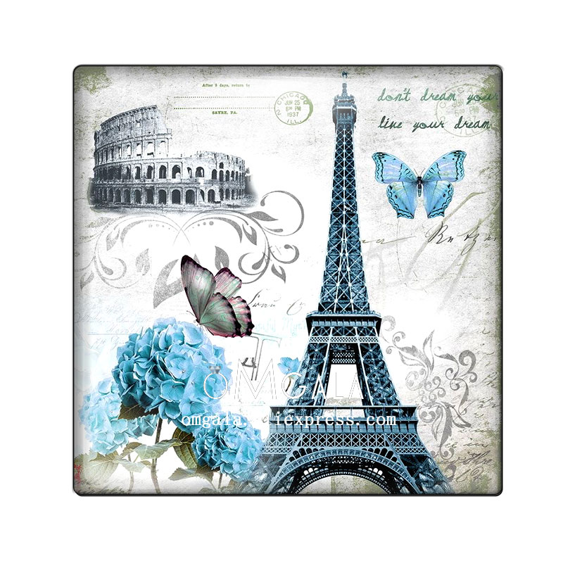 Vintage paris eiffel tower art - Jewelry Making Paris ulasan dan harga