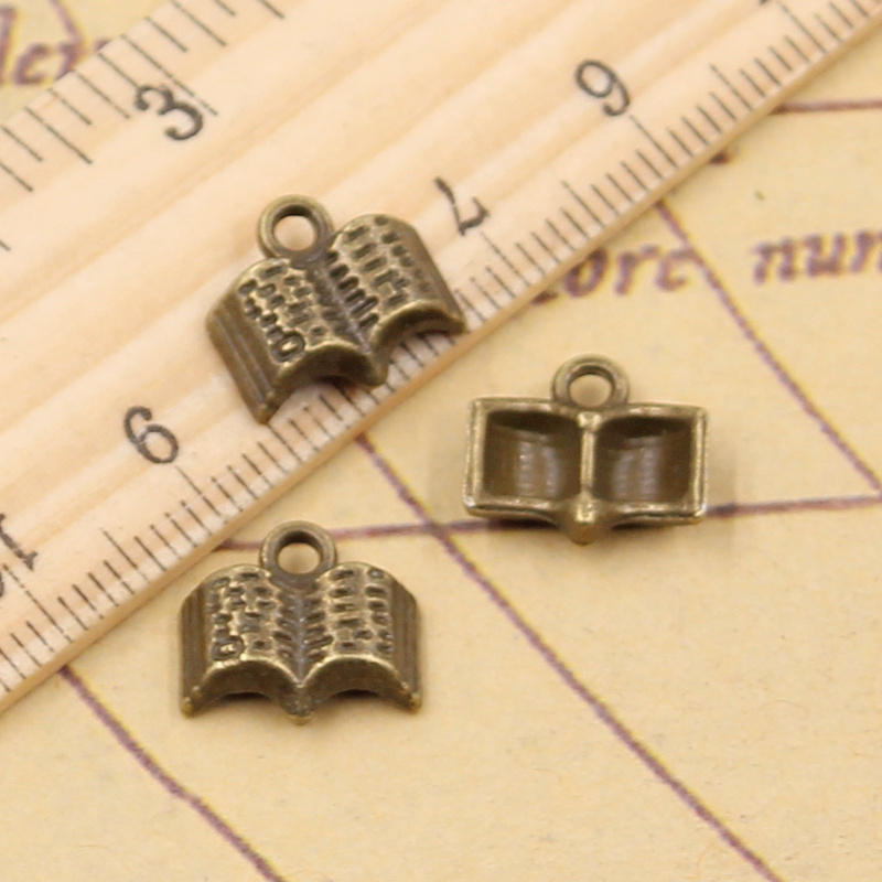 20pcs Charms Open Holy Bible B - Jewelry Making Guide Book ulasan dan harga