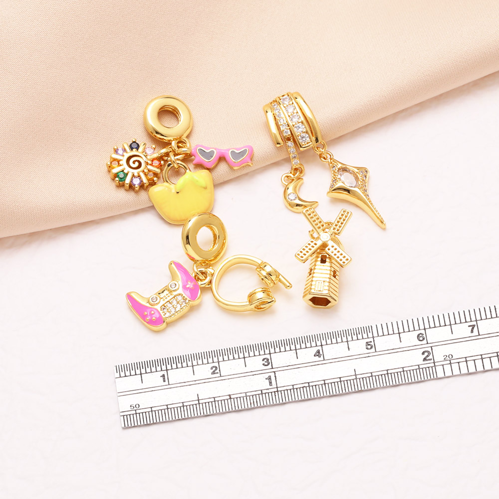 OCESRIO Pink Enamel Glasses Ga - Jewelry Making Glasses ulasan dan harga