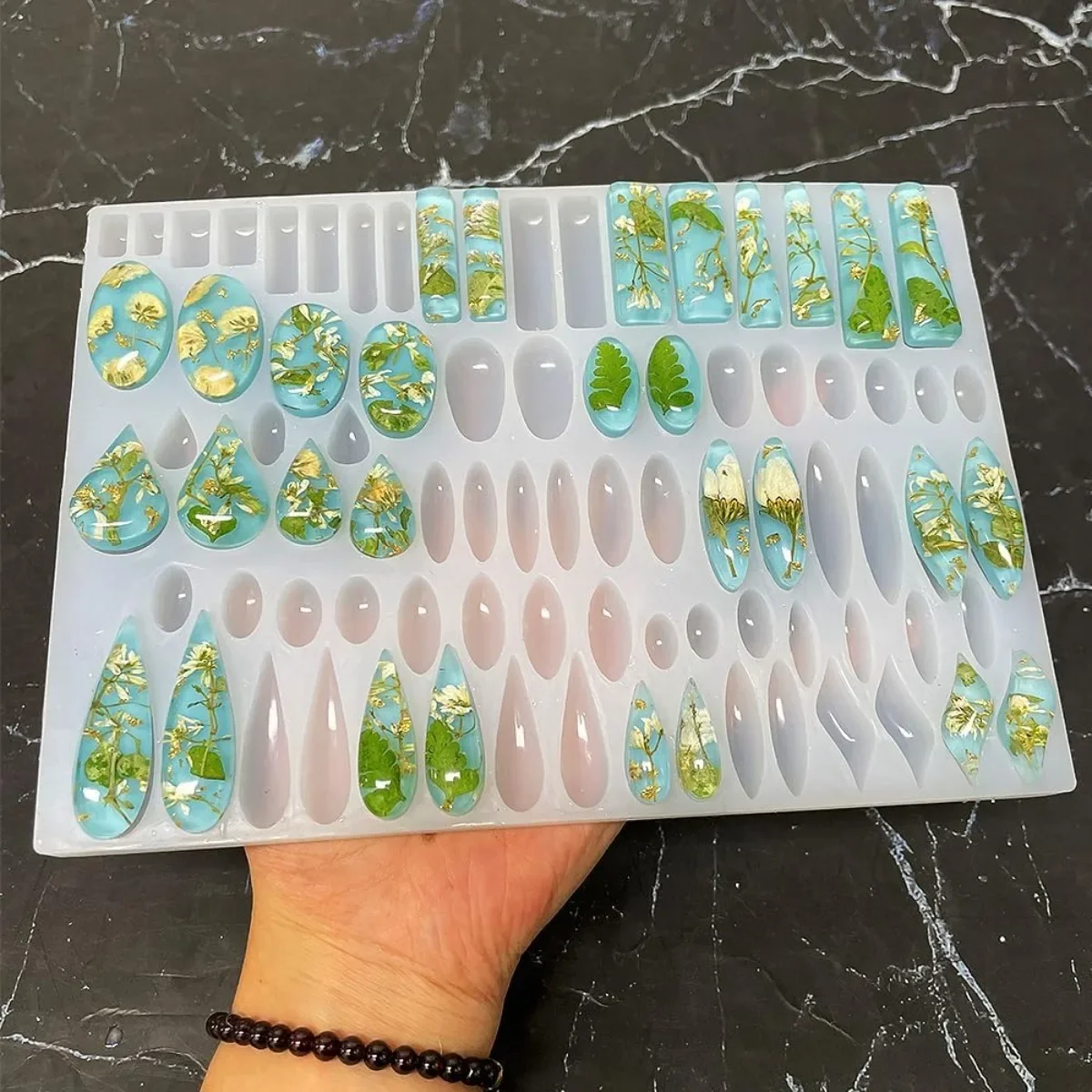Stud Earrings Silicone Mold wi - Jewelry Making Uv Resin Kit ulasan dan harga