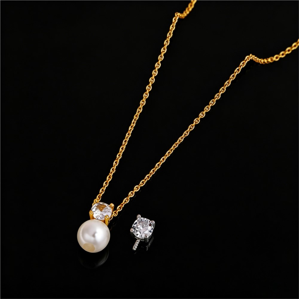 10Pcs 18K Gold Pearl Cup Eye P - Jewelry Making Drill ulasan dan harga