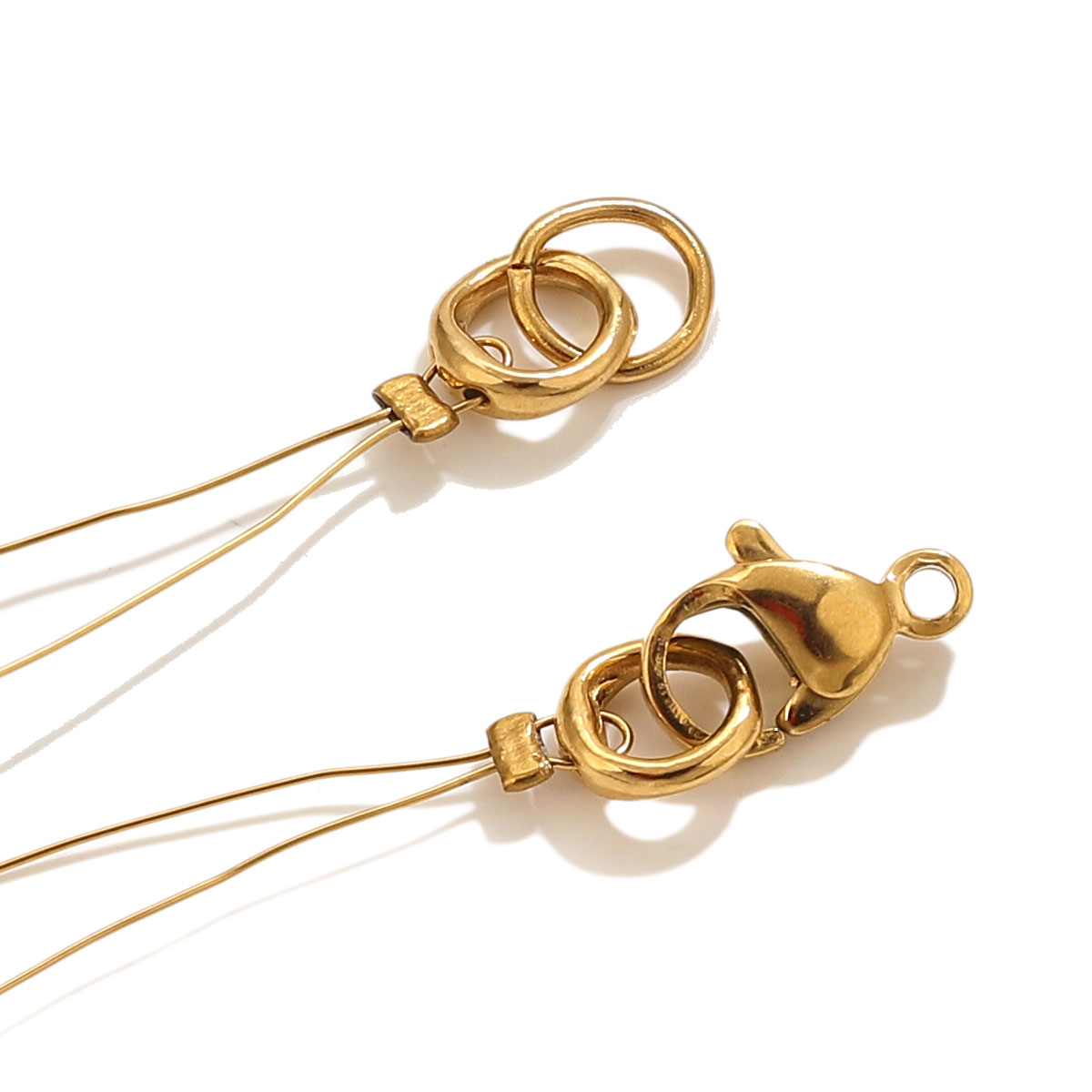 20pcs Stainless Steel Clasps E - Jewelry Making Designs ulasan dan harga