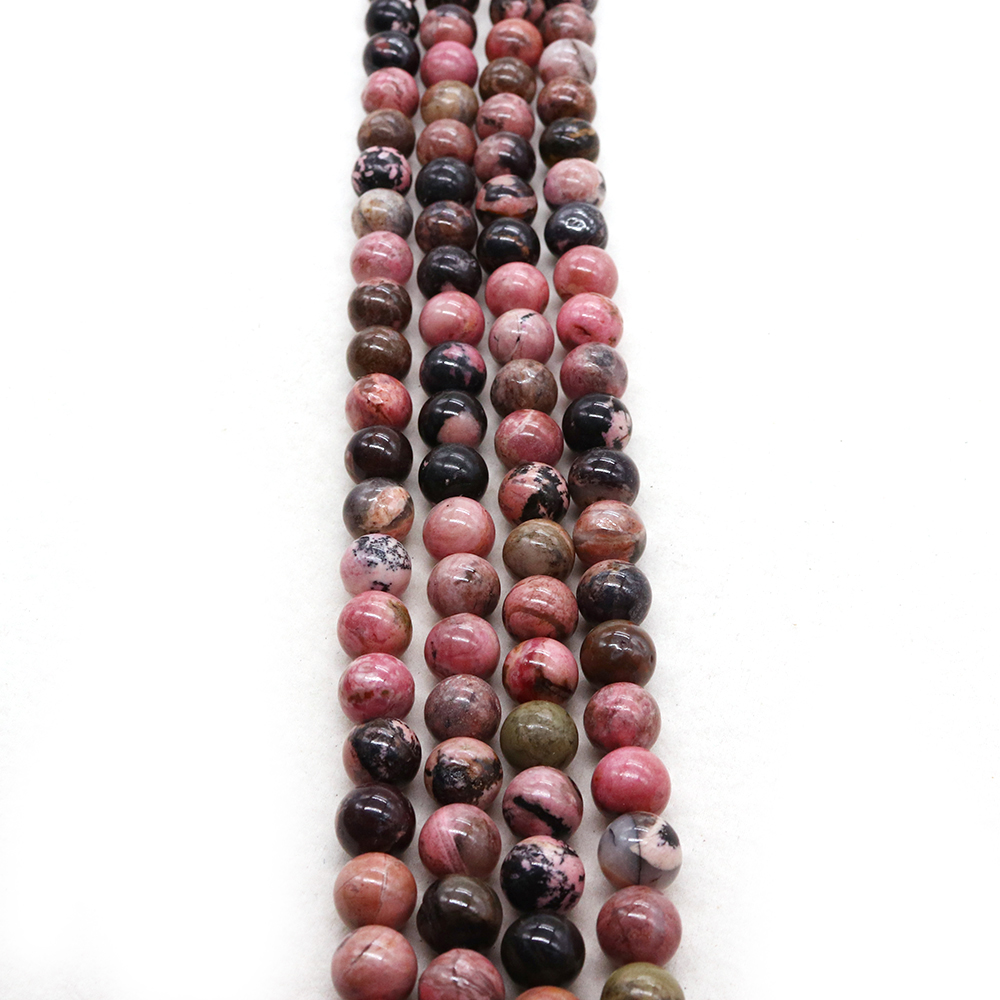 4-12mm Chinese Rhodolite Beads - Jewelry Making Ideas With Beads ulasan dan harga