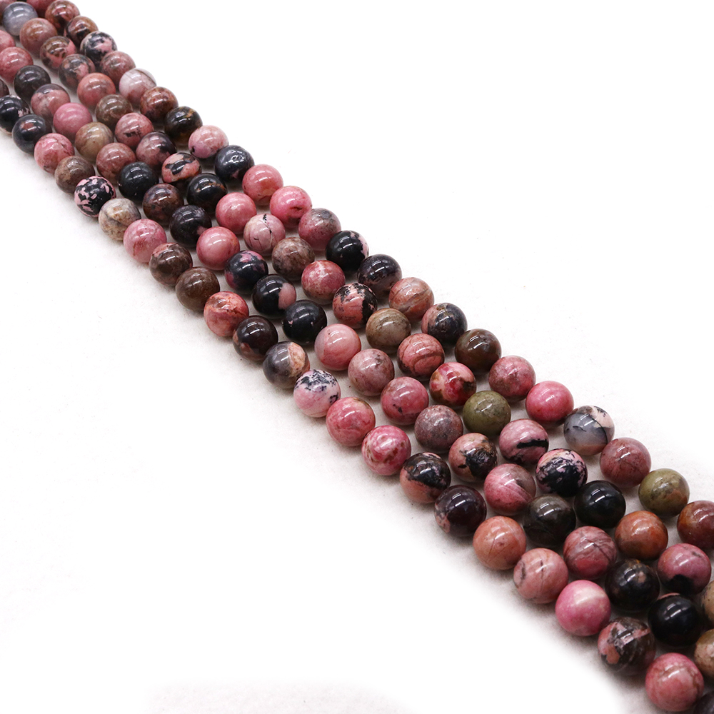 4-12mm Chinese Rhodolite Beads - Jewelry Making Ideas With Beads ulasan dan harga