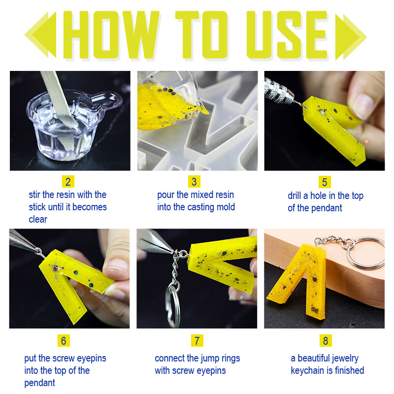 Alphabet Epoxy Resin Mold Kit  - Jewelry Making Drill ulasan dan harga