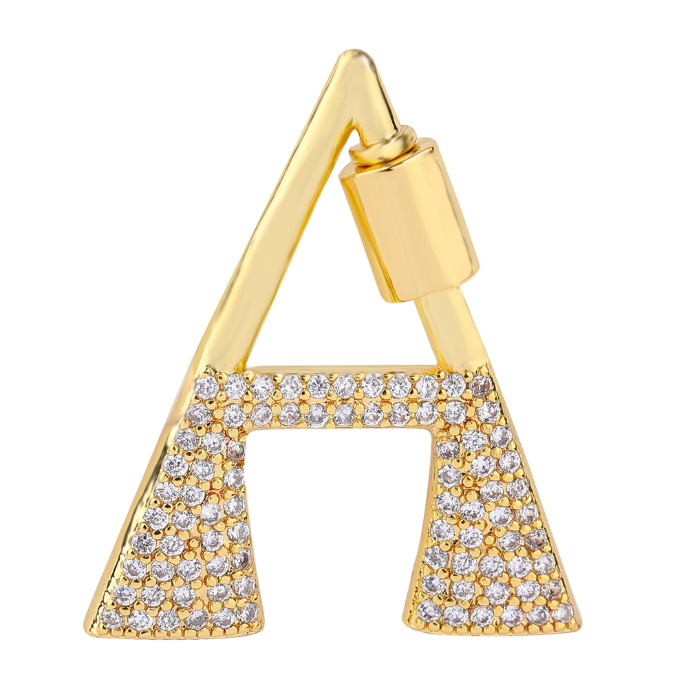 Juya 18K Gold Plated 26 Alphab - Jewelry Making Designs ulasan dan harga