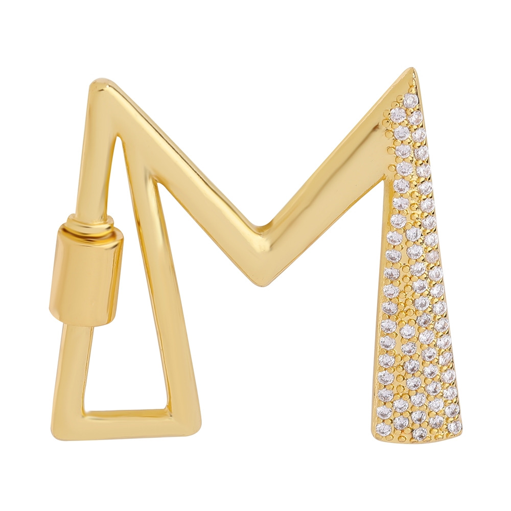 Juya 18K Gold Plated 26 Alphab - Jewelry Making Designs ulasan dan harga