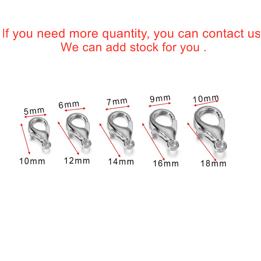10pcs/lot Multiple Size Lobste - Jewelry Making Designs ulasan dan harga