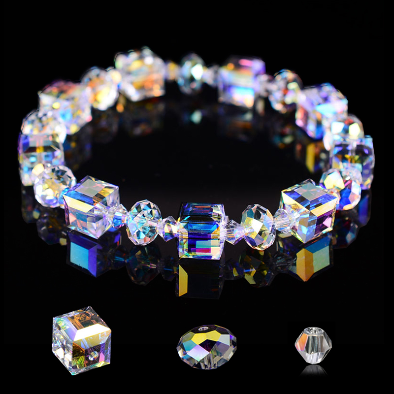 180-250PCS 4/6/8/10MM AB Color - Jewelry Making Glasses ulasan dan harga