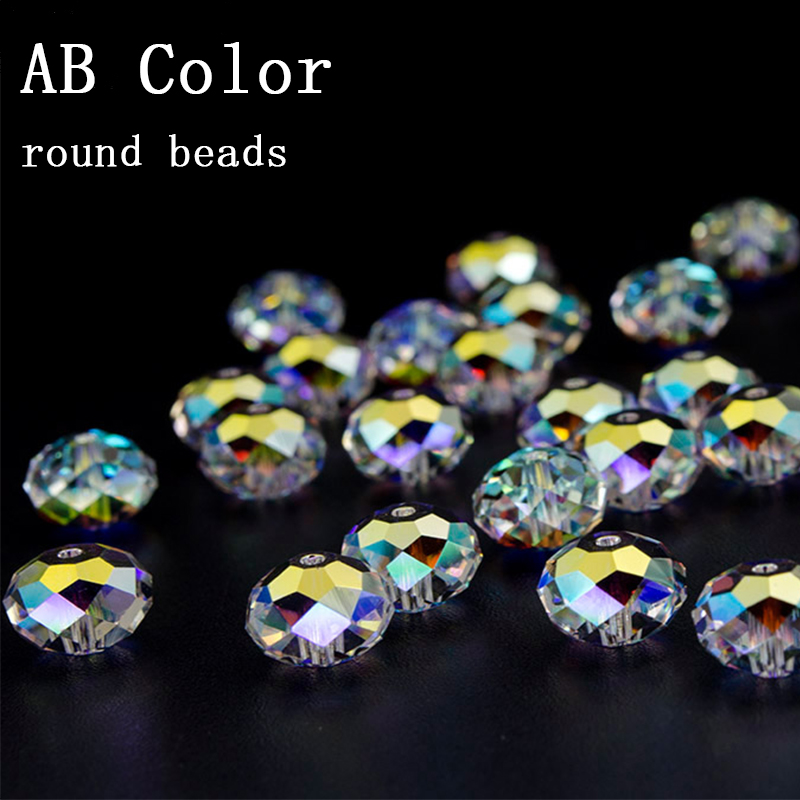 180-250PCS 4/6/8/10MM AB Color - Jewelry Making Glasses ulasan dan harga