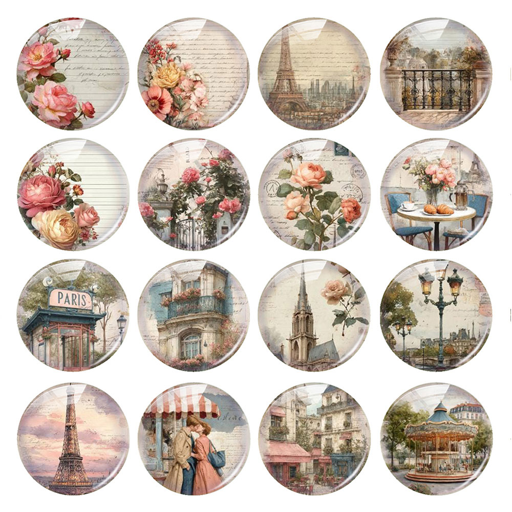 Random Mixed Round/Oval/Square - Jewelry Making Paris ulasan dan harga