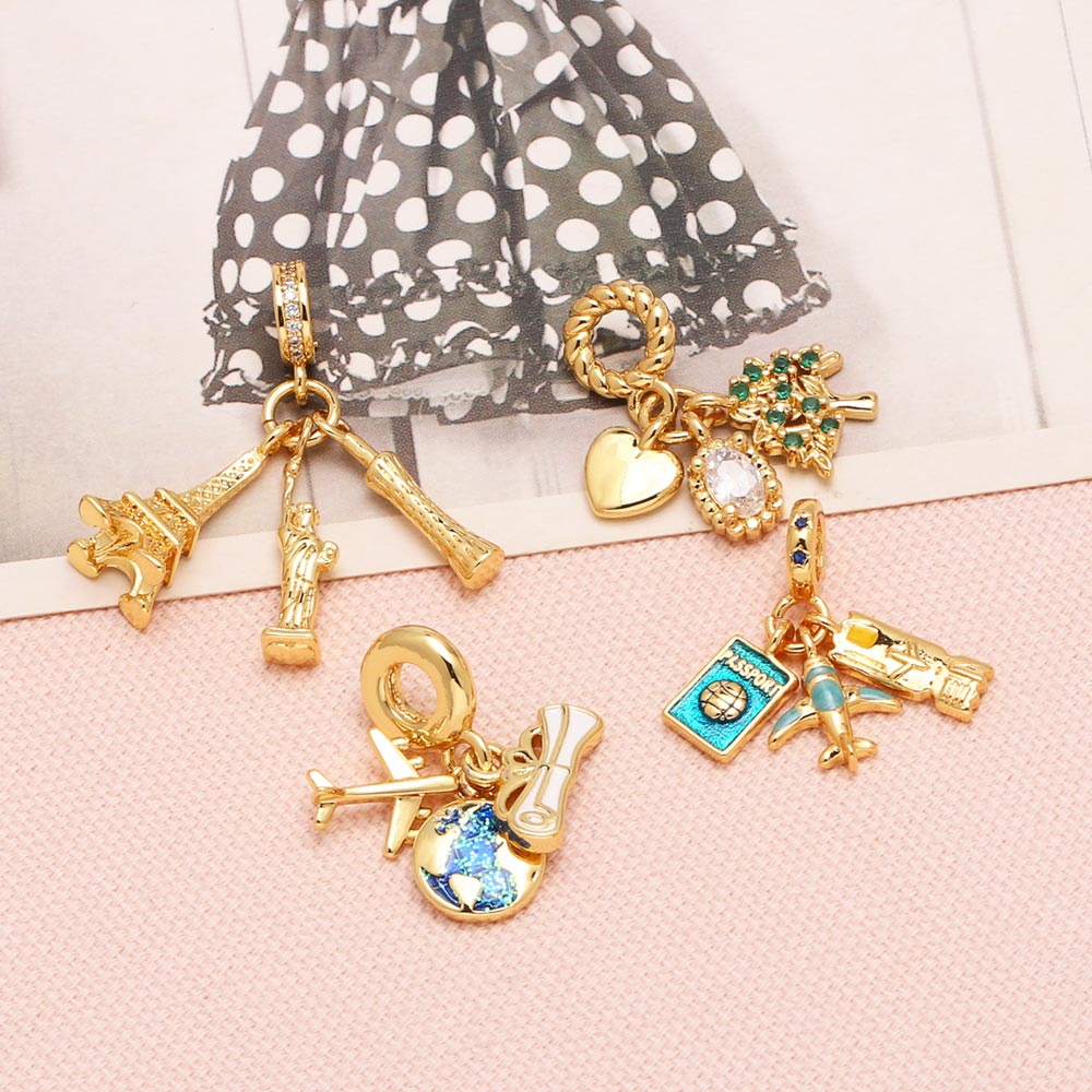 OCESRIO Enamel World Travel Pe - Jewelry Making Paris ulasan dan harga