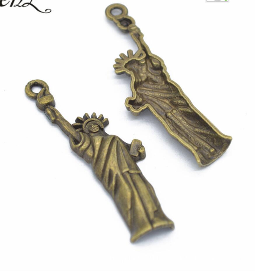5pcs Charms Statue Of Liberty  - Jewelry Making New York ulasan dan harga