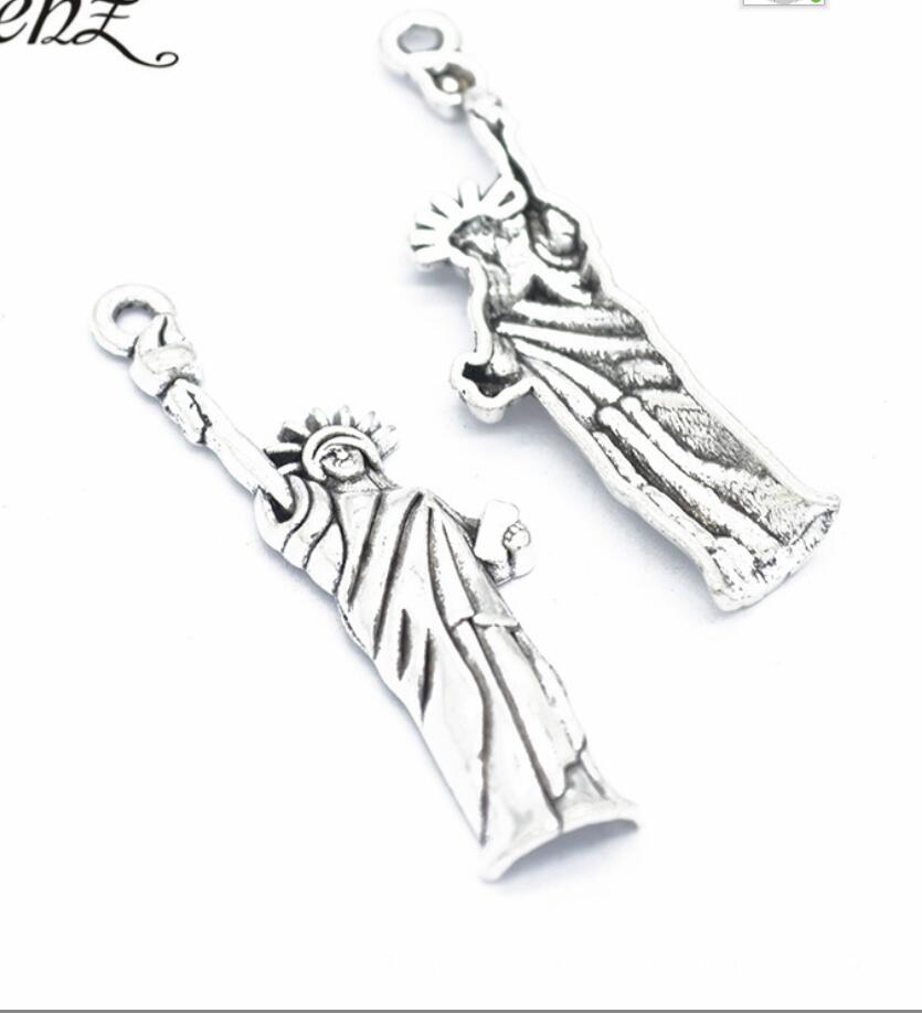 5pcs Charms Statue Of Liberty  - Jewelry Making New York ulasan dan harga