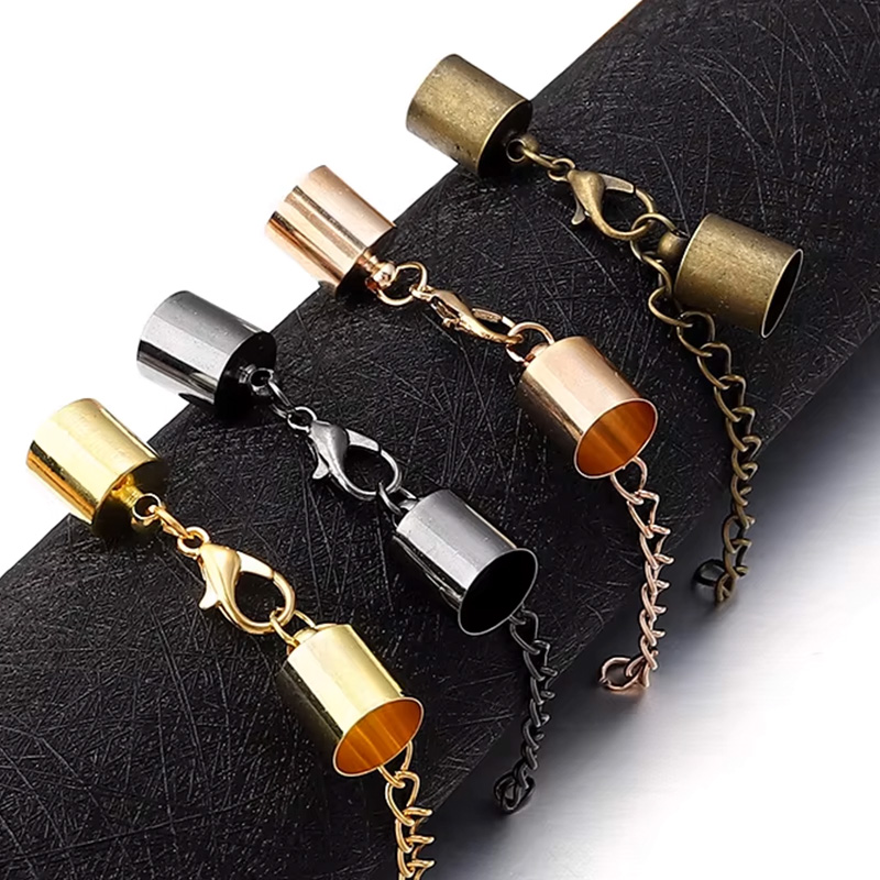 10Sets Leather Cord End Caps W - Jewelry Making Designs ulasan dan harga