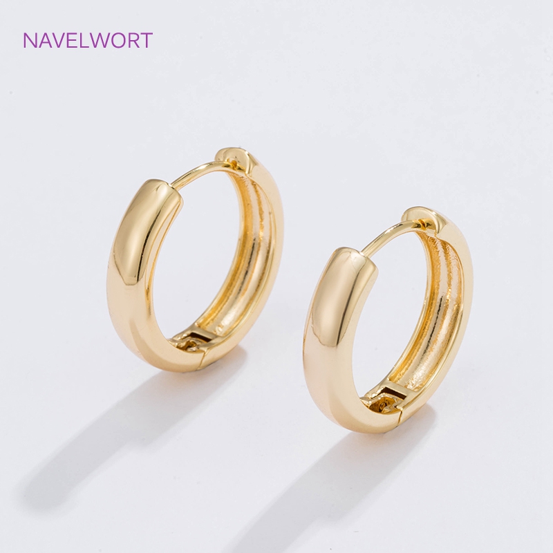 6 Sizes Gold Plated Circle Hoo - Jewelry Making Designs ulasan dan harga