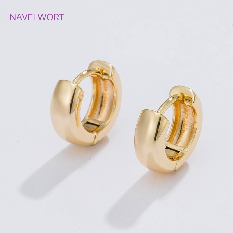 6 Sizes Gold Plated Circle Hoo - Jewelry Making Designs ulasan dan harga
