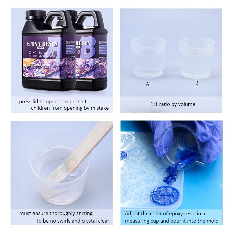 Easy Mix 1:1 Epoxy Resin Kit C - Jewelry Making Uv Resin Kit ulasan dan harga