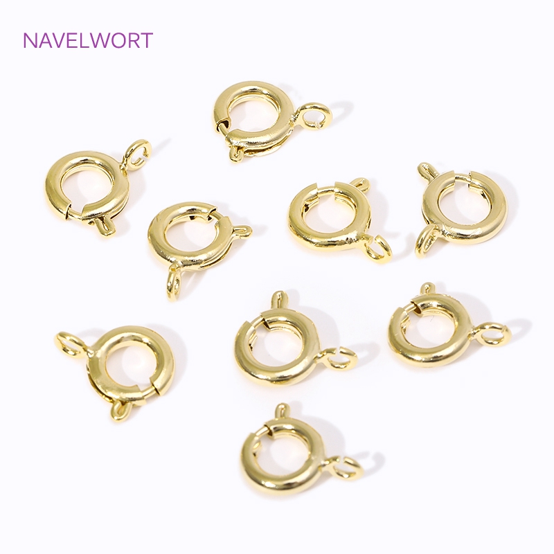 14K/18K Gold Plated Brass Spri - Jewelry Making Supplies ulasan dan harga