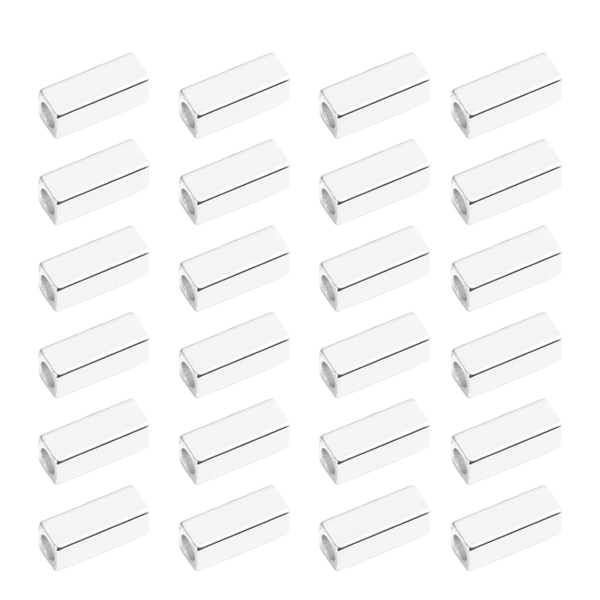 50Pcs Tube Spacers for Jewelry - Jewelry Making Ideas With Beads ulasan dan harga