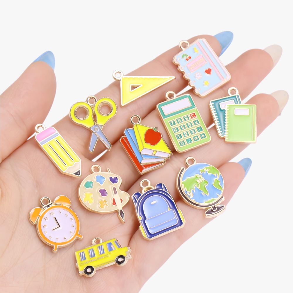 10Pcs Cute Book Pencil Ruler B - Jewelry Making Guide Book ulasan dan harga