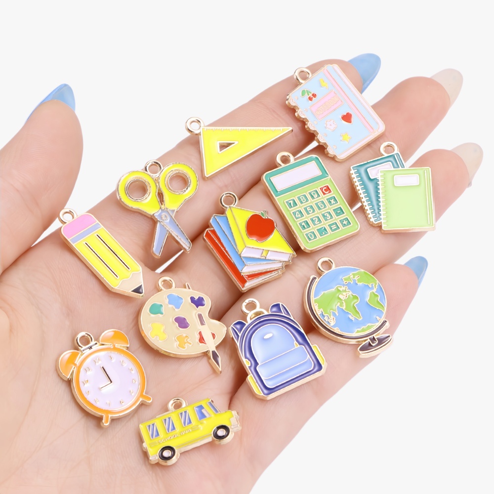 10Pcs Cute Book Pencil Ruler B - Jewelry Making Guide Book ulasan dan harga