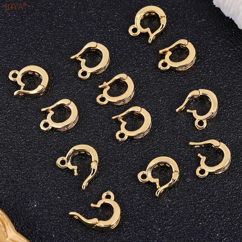JUYA 18k Gold Silver Plated Co - Jewelry Making Silver ulasan dan harga