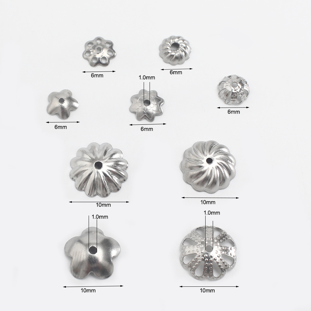 100Pcs Spacer Beads Caps Bali  - Jewelry Making In Bali ulasan dan harga