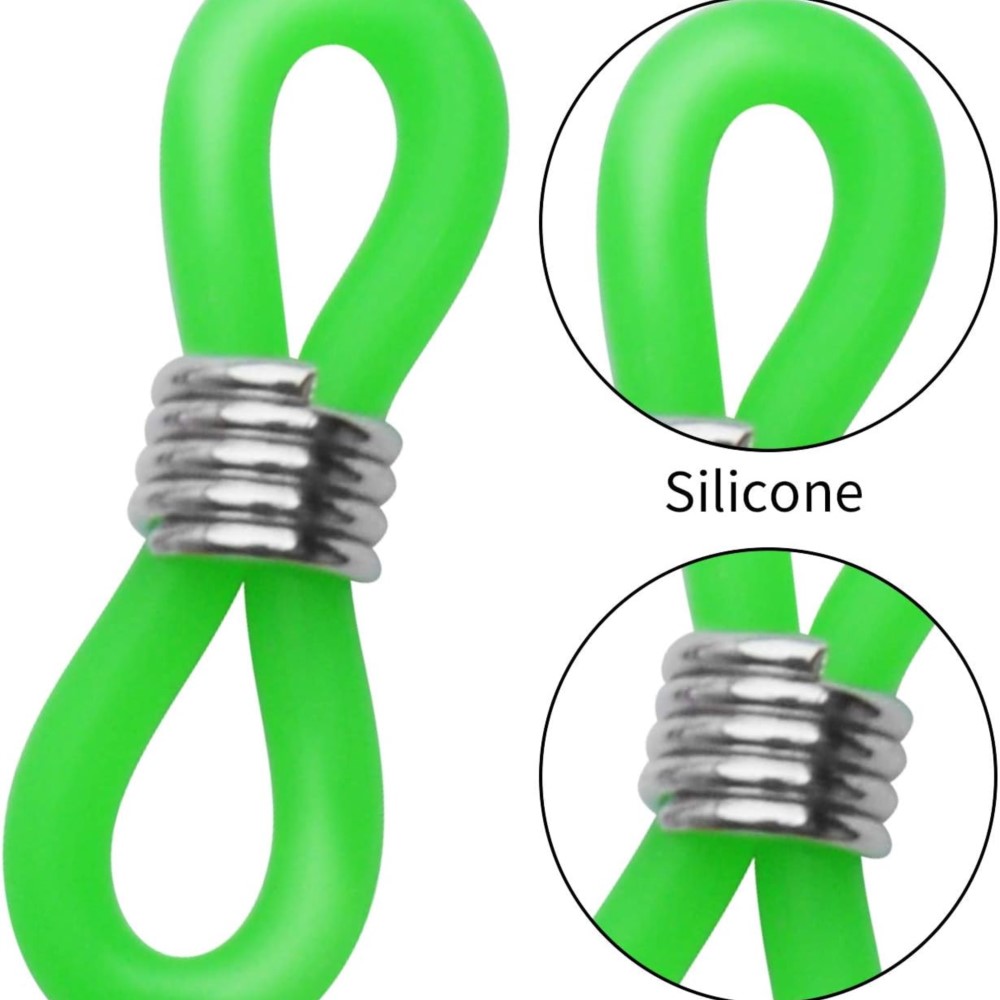 50pcs Adjustable Rubber Specta - Jewelry Making Glasses ulasan dan harga