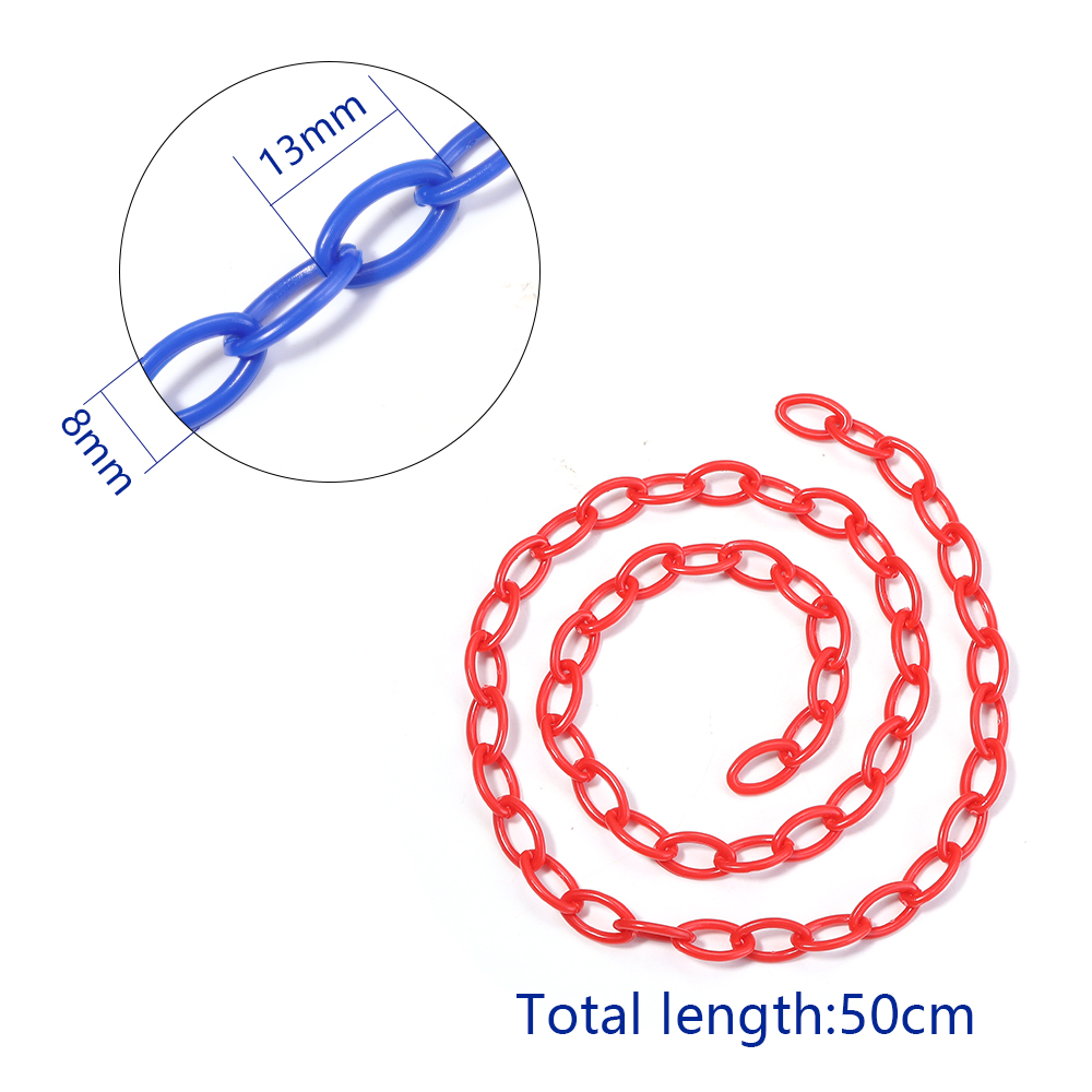 5pcs Width 8mm Length 50cm Col - Jewelry Making Glasses ulasan dan harga