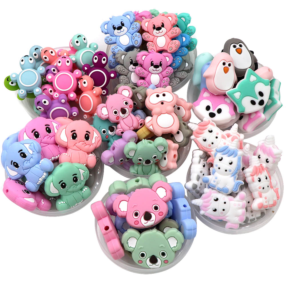 Cute-idea 10Pcs Mini Baby Sili - Jewelry Making Ideas With Beads ulasan dan harga
