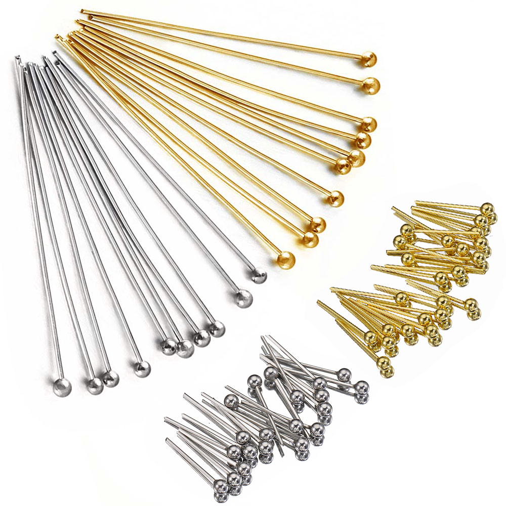 50Pcs/lot 12 14 16 20 25 30 35 - Jewelry Making Silver ulasan dan harga