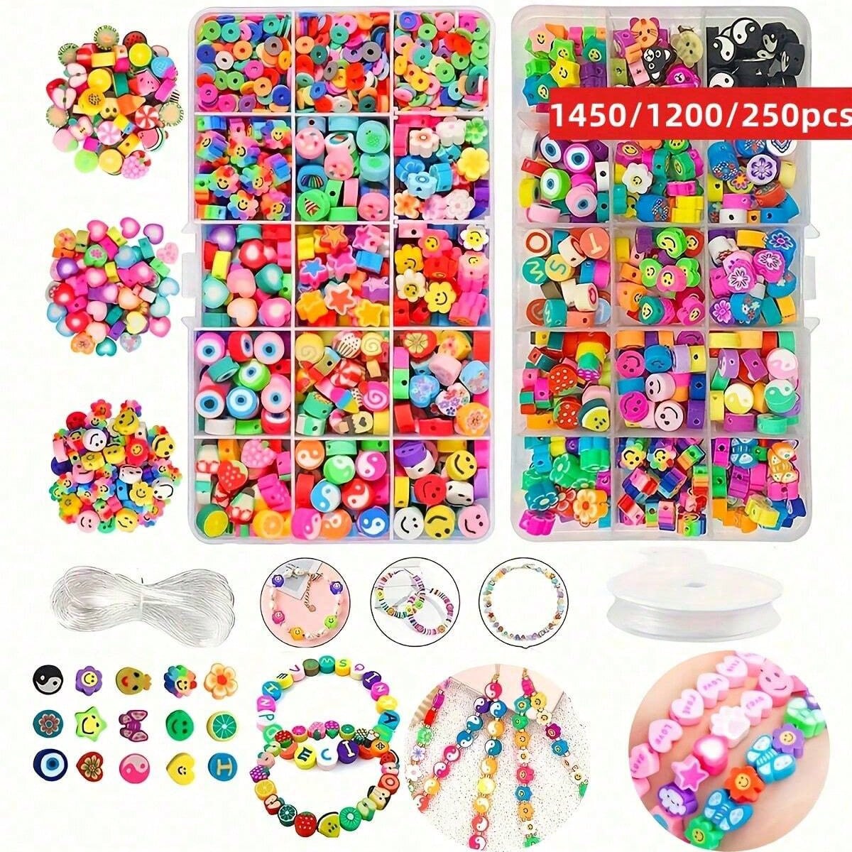 1450/1200/250pcs Polymer Clay  - Jewelry Making Soldering Kit ulasan dan harga
