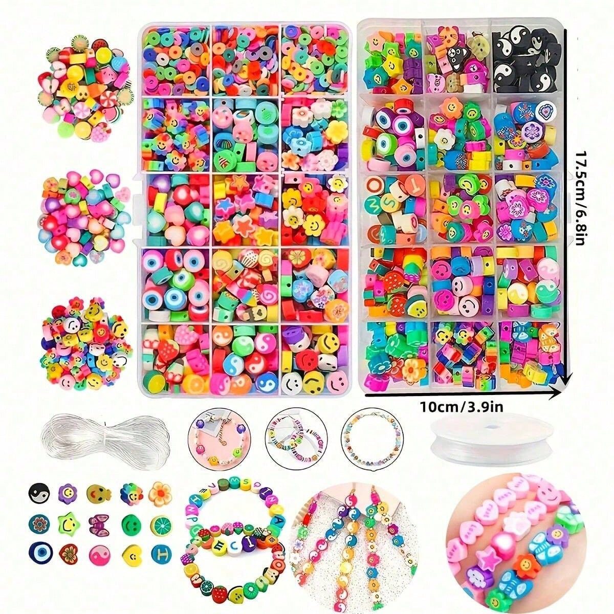 1450/1200/250pcs Polymer Clay  - Jewelry Making Soldering Kit ulasan dan harga