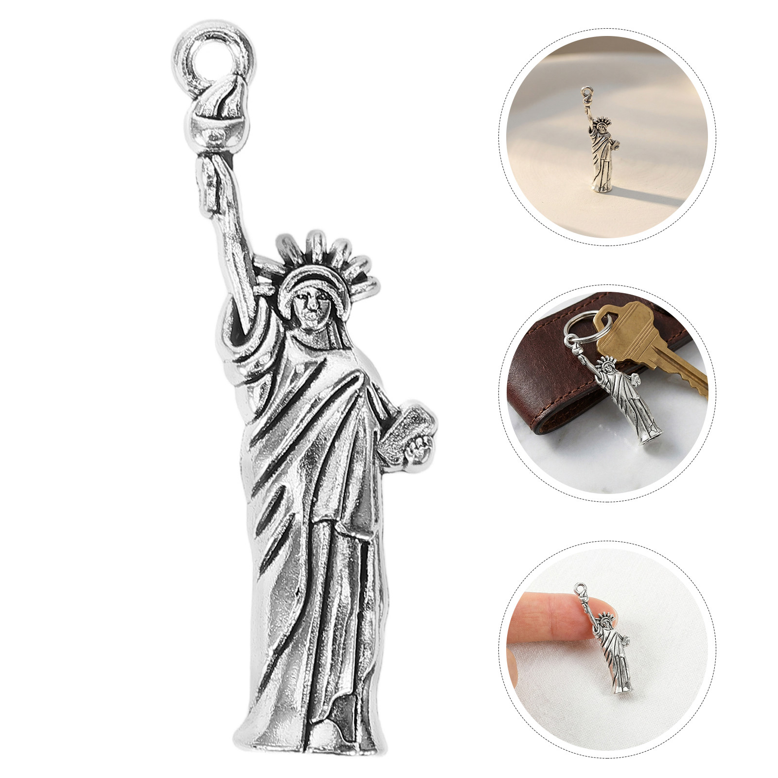 50Pcs Statue of Liberty Charms - Jewelry Making New York ulasan dan harga
