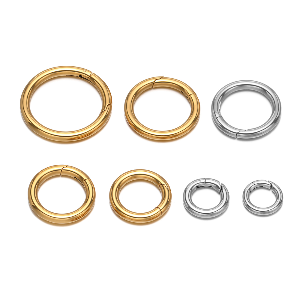 2Pcs/Lot Round Spring Clasps S - Jewelry Making Class ulasan dan harga