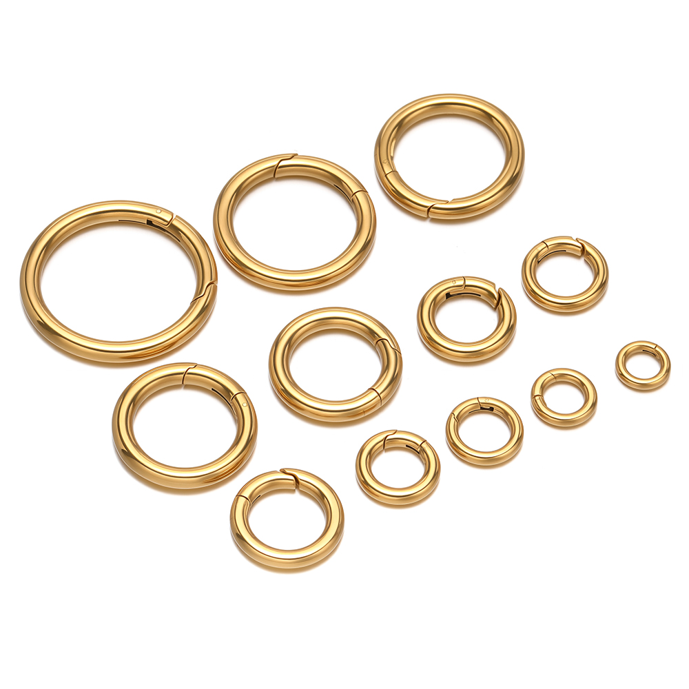 2Pcs/Lot Round Spring Clasps S - Jewelry Making Class ulasan dan harga