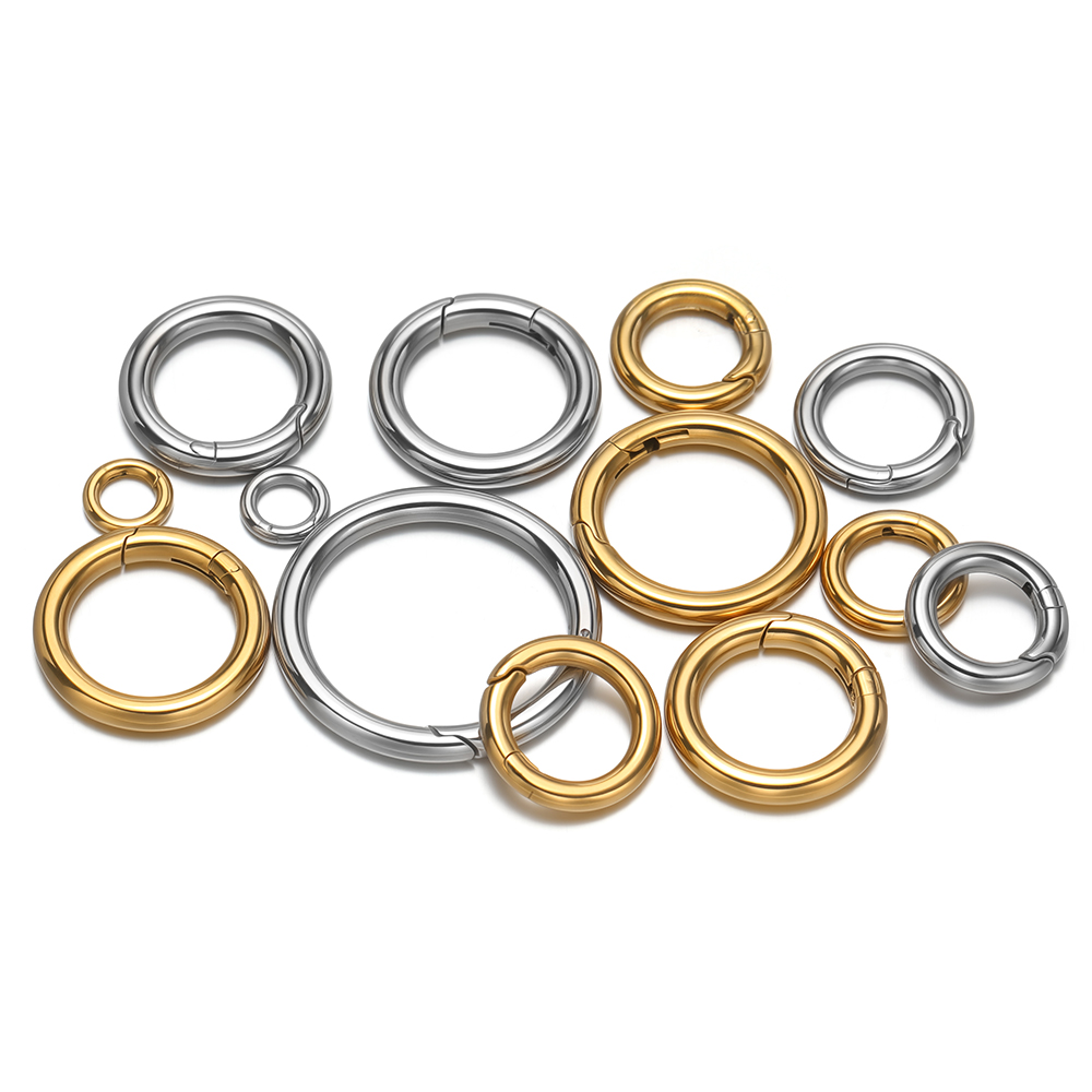 2Pcs/Lot Round Spring Clasps S - Jewelry Making Class ulasan dan harga