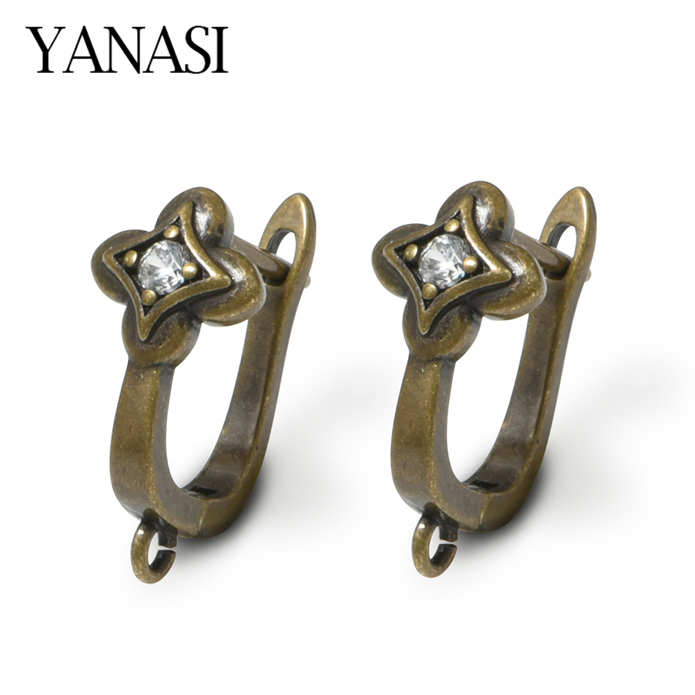 NEW 1 Pair Antique Bronze Bras - Jewelry Making Designs ulasan dan harga