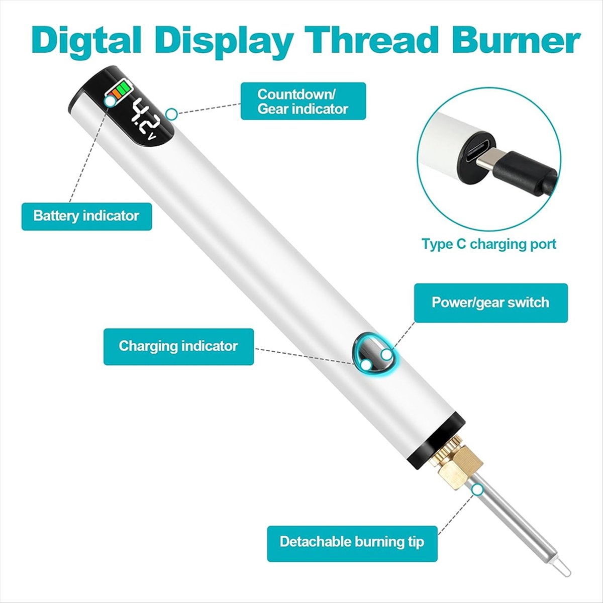 HITL Rechargeable Thread Burne - Jewelry Making Zapper ulasan dan harga