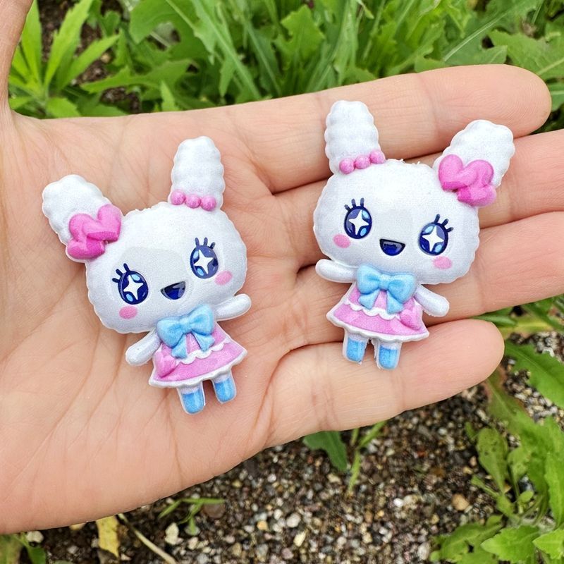 45mm Cartoon Tamagotchi double - Jewelry Making Supplies ulasan dan harga