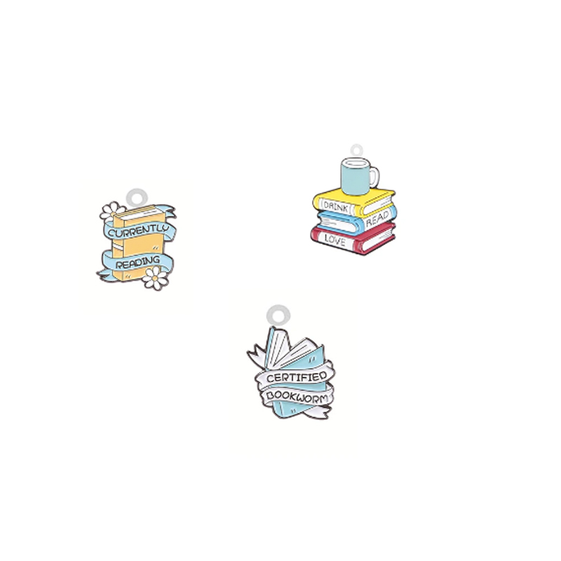 Acrylic Books Charms for Jewel - Jewelry Making Guide Book ulasan dan harga